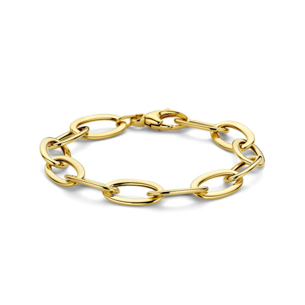 armband 10,5 mm 19 cm 14K geelgoud