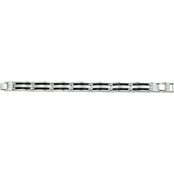 armband 13 mm 20 + 2 cm edelstaal - Afbeelding 2