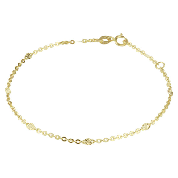 armband 1,5 mm 16 - 18 cm 14K geelgoud