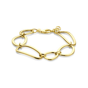 armband 18 mm 18 + 2 cm 14K geelgoud