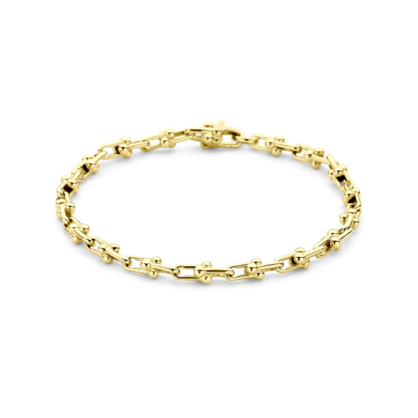 armband 4,3 mm 19 cm 14K geelgoud