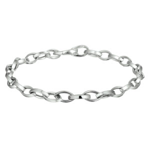 armband 4,5 mm 19 cm 14K witgoud