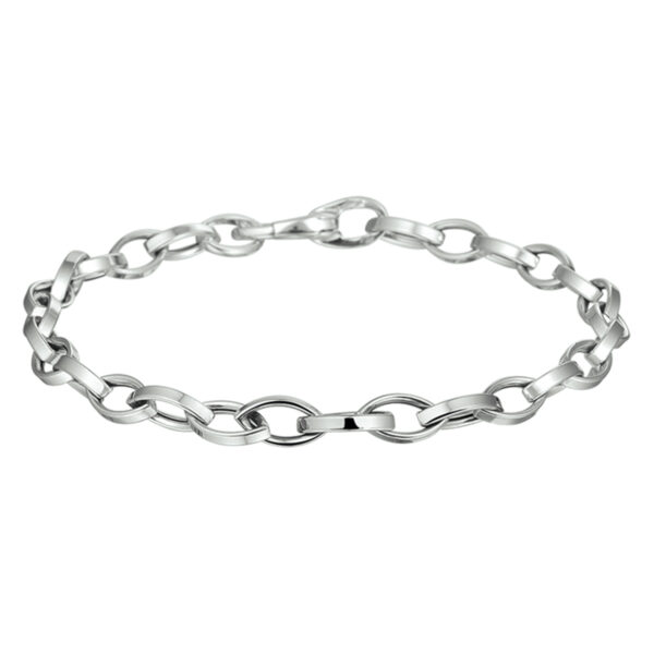 armband 4,5 mm 19 cm 14K witgoud