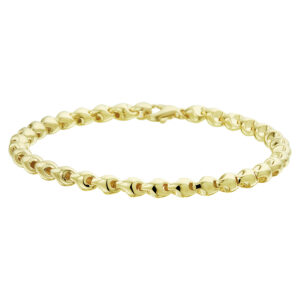 armband 5,0 mm 19 cm 14K geelgoud