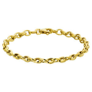 armband 5,0 mm 19 cm 14K geelgoud