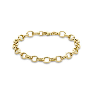 armband 6,5 mm 19 cm 14K geelgoud