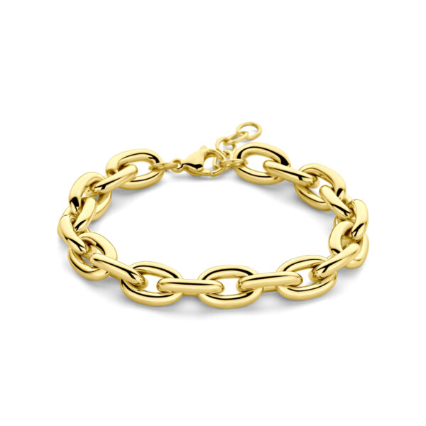 armband ion plating 9,5 mm 18 + 2 cm edelstaal
