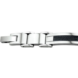 armband poli/mat 14,5 mm 21 cm edelstaal