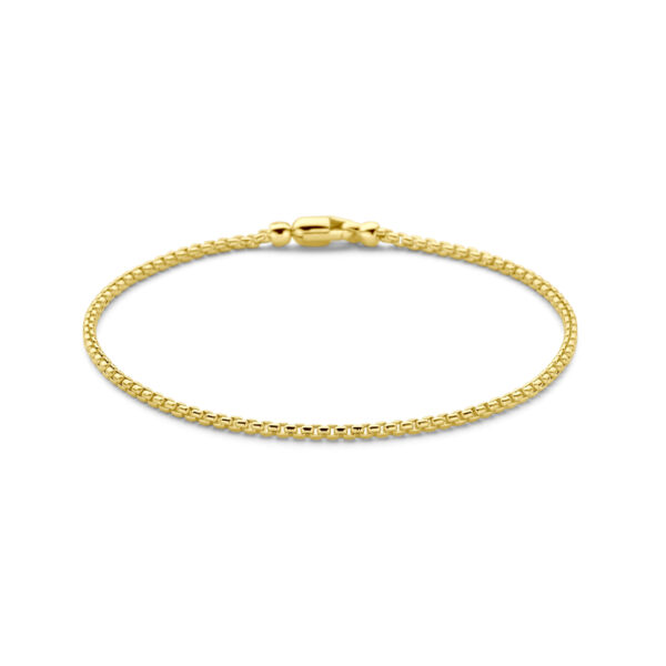 armband venetiaans bol 1,7 mm 18 cm 14K geelgoud