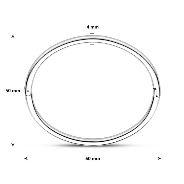 bangle scharnier ronde buis 4 mm 60 mm edelstaal - Afbeelding 4