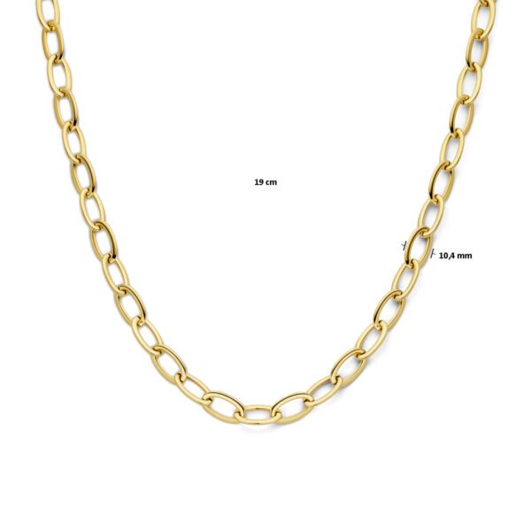 collier 10,5 mm 45 cm 14K geelgoud - Afbeelding 4