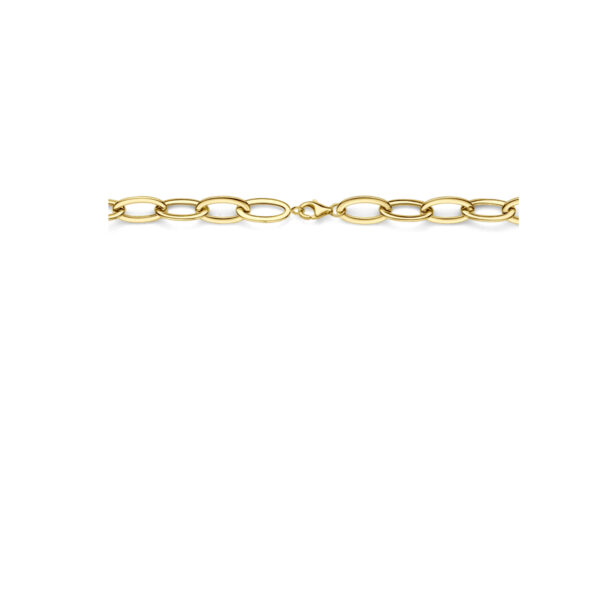 collier 10,5 mm 45 mm 14K geelgoud - Afbeelding 3