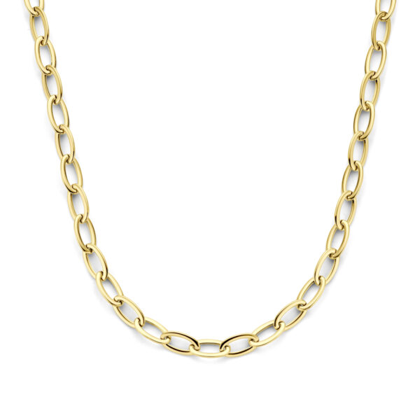 collier 10,5 mm 45 mm 14K geelgoud