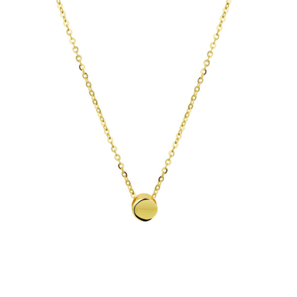 collier 1,1 mm 41 - 43 - 45 cm 14K geelgoud