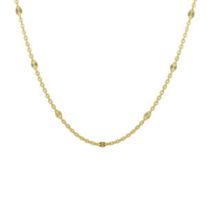 collier 1,5 mm 40 - 42 - 44 cm 14K geelgoud