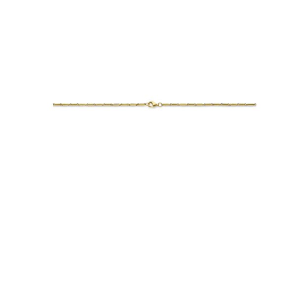 collier 1,9 mm 43 cm 14K geelgoud - Afbeelding 3