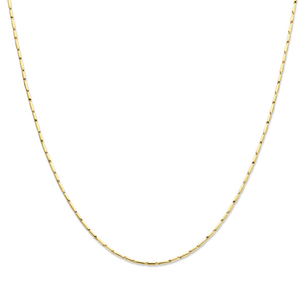 collier 1,9 mm 43 cm 14K geelgoud