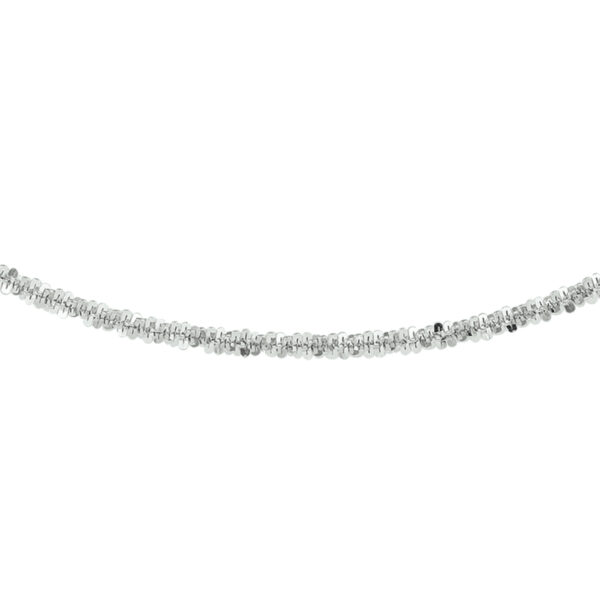 collier 3,0 mm 45 cm zilver gerhodineerd