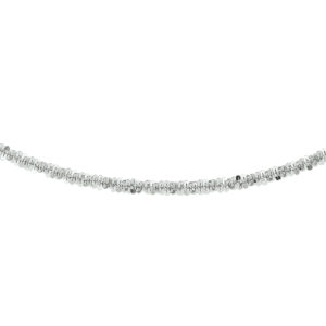 collier 3,0 mm 45 cm zilver gerhodineerd