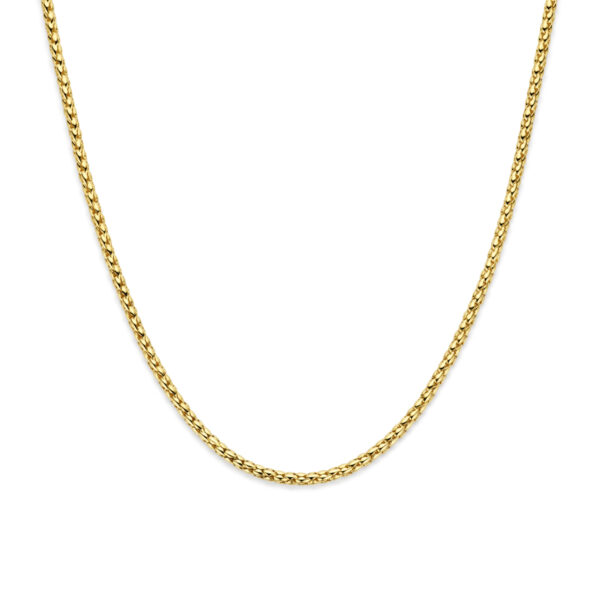 collier 3,5 mm 45 cm 14K geelgoud