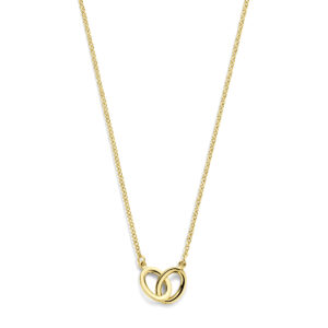 collier 42 cm 14K geelgoud