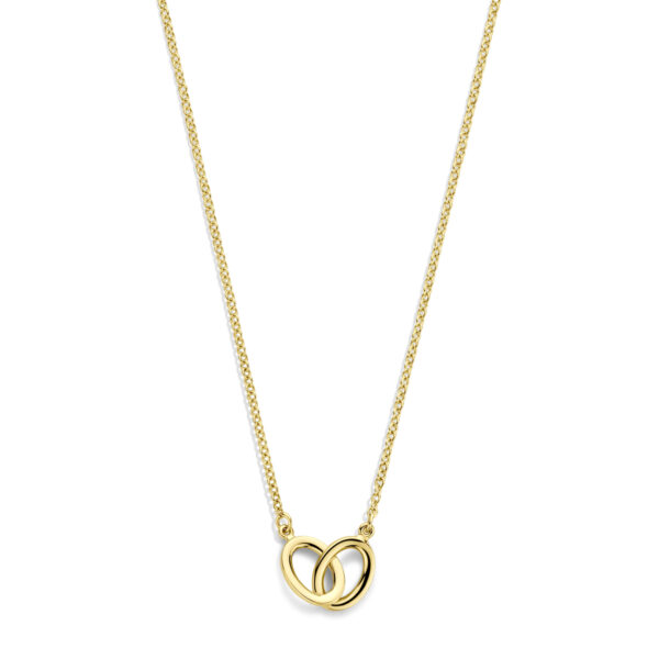 collier 42 cm 14K geelgoud