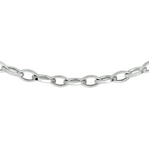 collier 4,5 mm 45 cm 14K witgoud