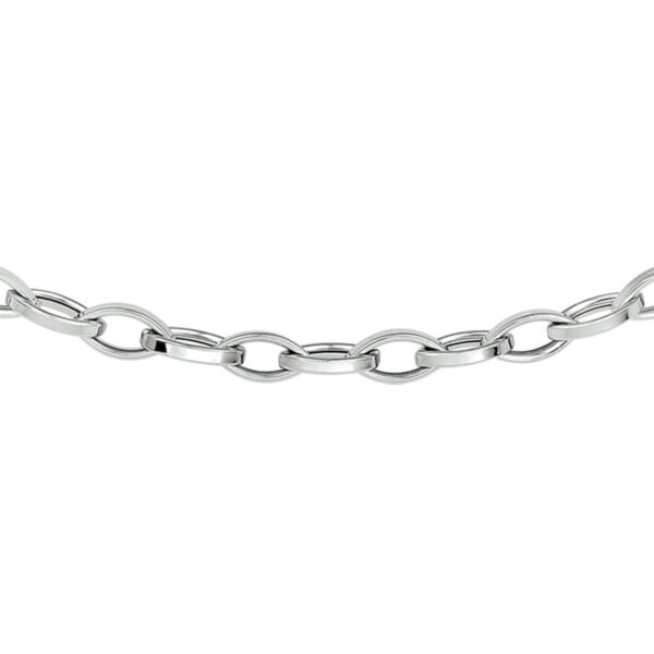 collier 4,5 mm 45 cm 14K witgoud