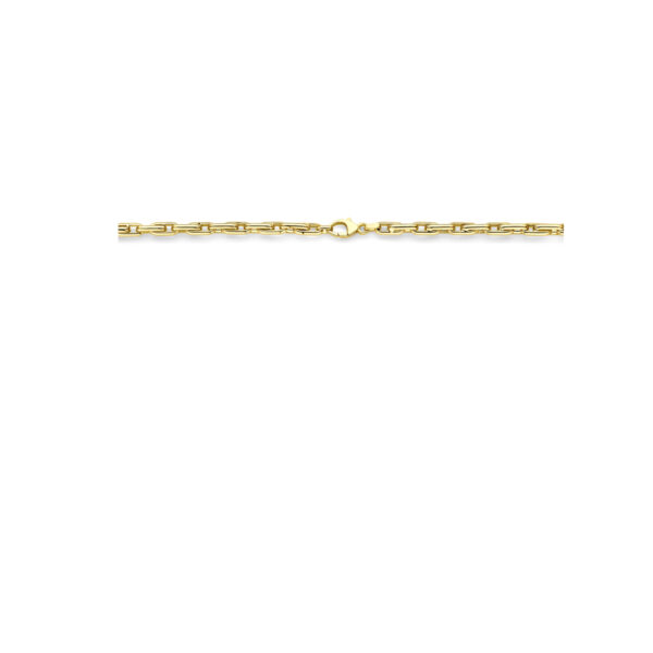 collier 5,5 mm 45 cm 14K geelgoud - Afbeelding 3