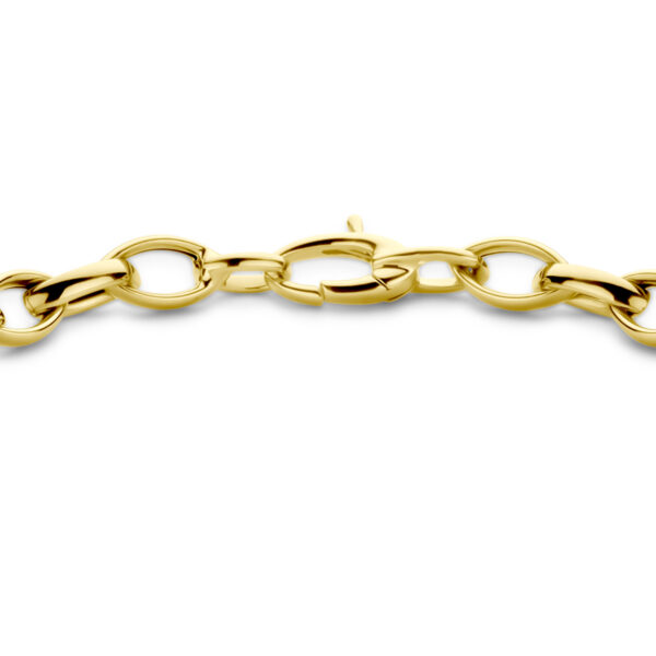collier 6 mm 45 cm 14K geelgoud - Afbeelding 3