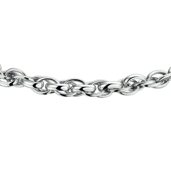 collier 6,5 mm 45 cm zilver gerhodineerd