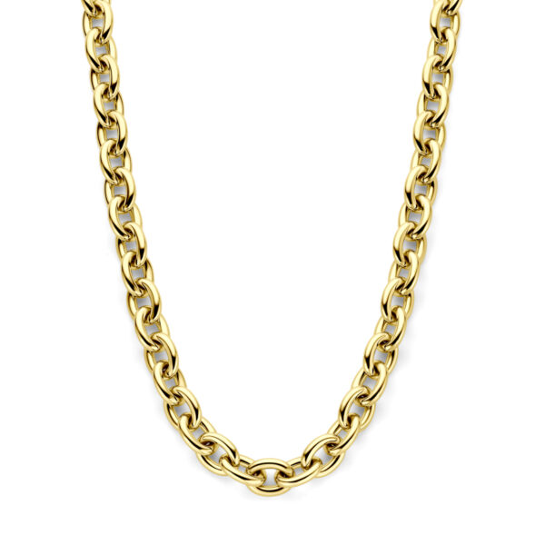 collier 9,5 mm 45 cm 14K geelgoud