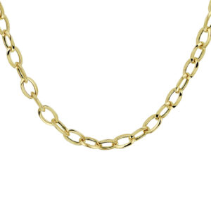 collier anker 5,7 mm 45 cm 14K geelgoud