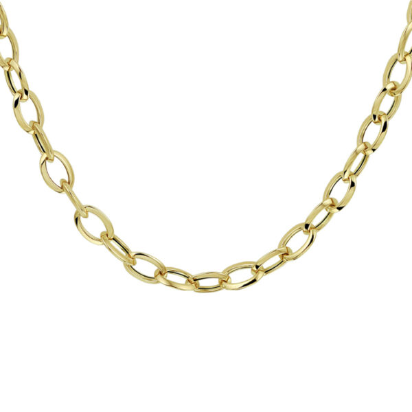 collier anker 5,7 mm 45 cm 14K geelgoud
