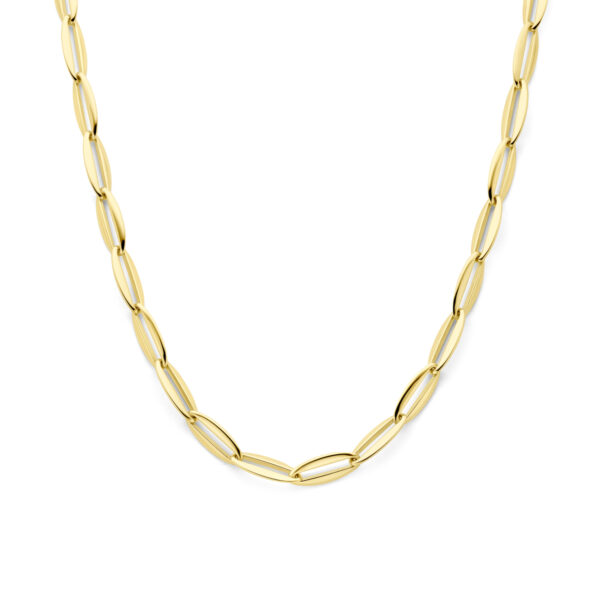 collier anker 7,2 mm 44,5 cm 14K geelgoud