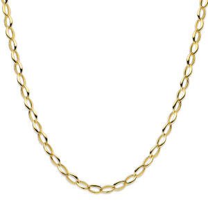 collier anker 8,8 mm 45 cm 14K geelgoud