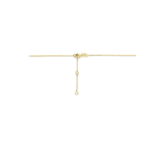 collier anker en bolletjes 1,0 mm 42 - 44 - 46 cm 14K geelgoud - Afbeelding 3