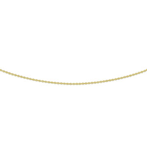 collier anker plat 0,8 mm 41 - 43 - 45 cm 14K geelgoud