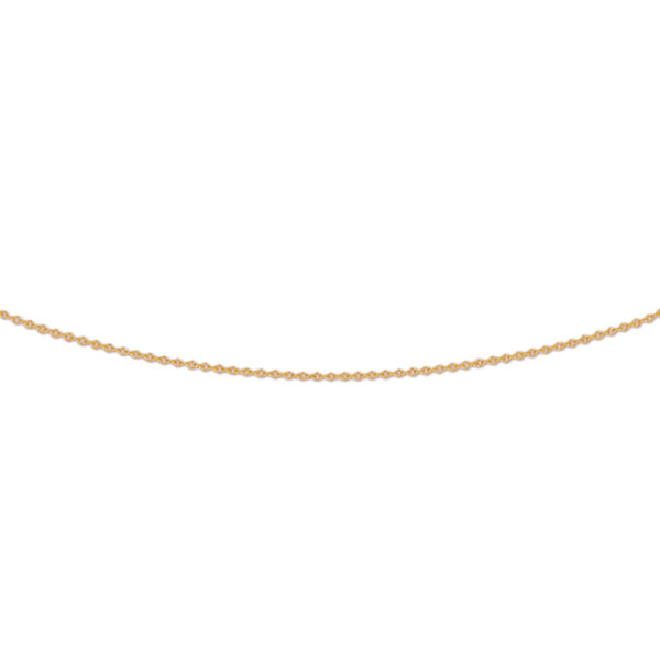 collier anker plat 0,8 mm 41 - 43 - 45 cm 14K roségoud