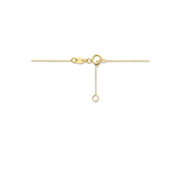 collier bol 0,5 mm 40 + 1,5 cm 14K geelgoud - Afbeelding 3