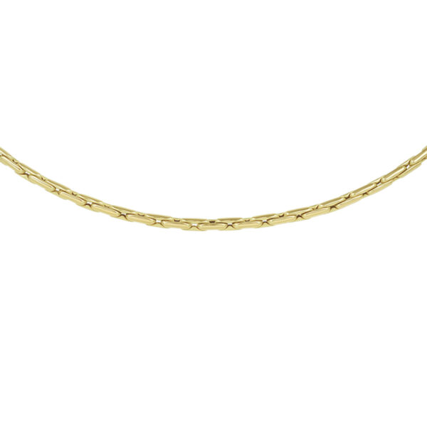 collier cardano 2,7 mm 45 cm 14K geelgoud
