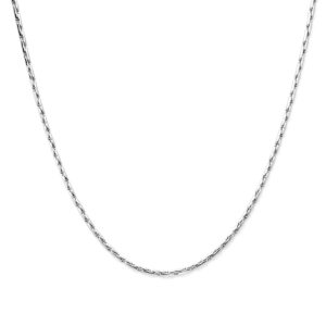 collier cardano 2,7 mm 45 cm zilver gerhodineerd