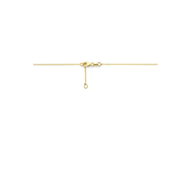 collier citrien 42 – 44 cm 14K geelgoud - Afbeelding 3