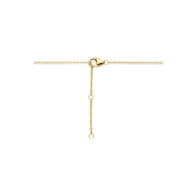 collier diamant 40 - 42 - 44 cm 0.25ct h si 14K geelgoud - Afbeelding 3