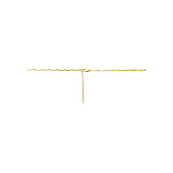 collier ion plating 2,5 mm 55 + 5 cm edelstaal - Afbeelding 3