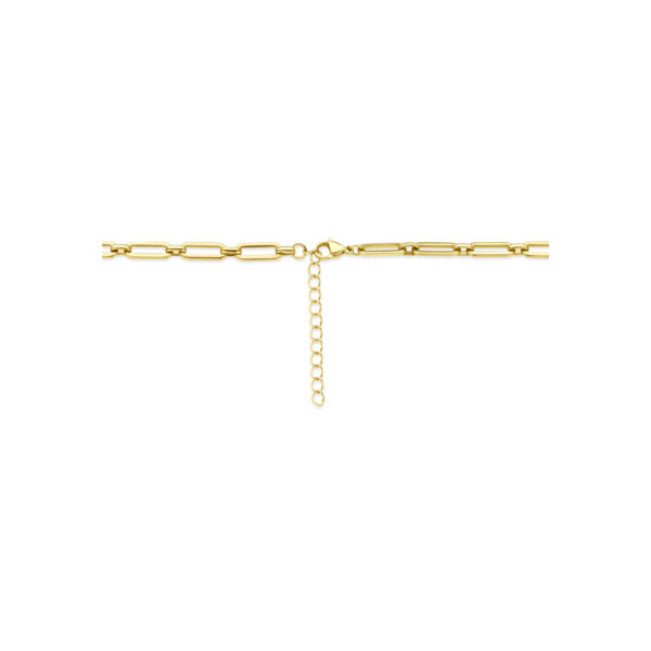 collier ion plating 5,5 mm 40 + 5 cm edelstaal - Afbeelding 3