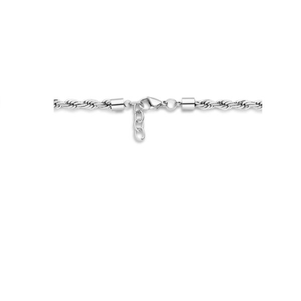collier koord 5,7 mm 43 + 3 cm edelstaal - Afbeelding 3