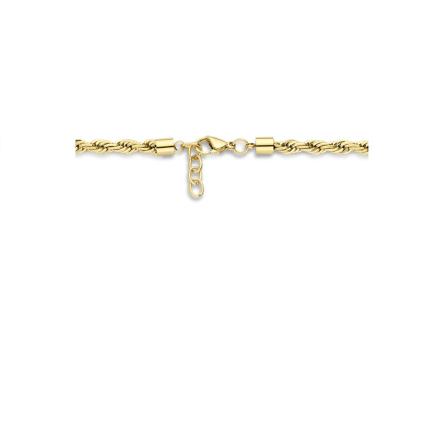collier koord 5,7 mm 43 + 3 cm ion plating edelstaal - Afbeelding 3