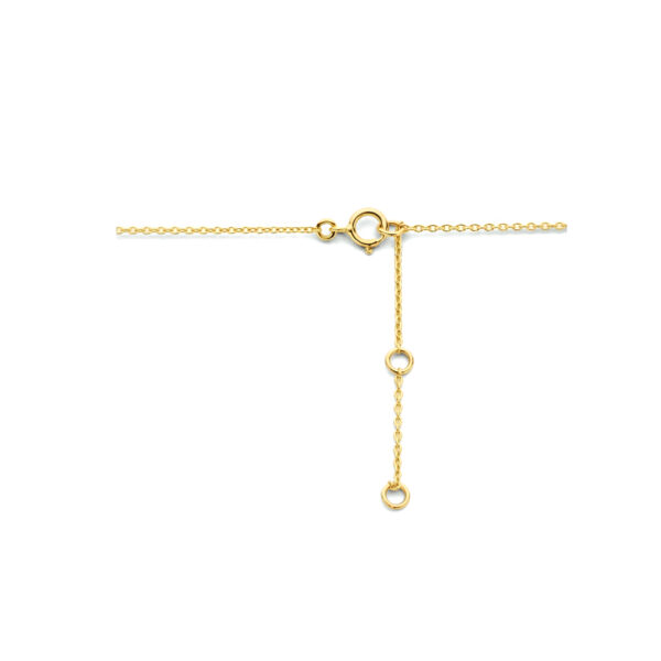 collier kruis 40 - 42 - 44 cm 14K geelgoud - Afbeelding 3