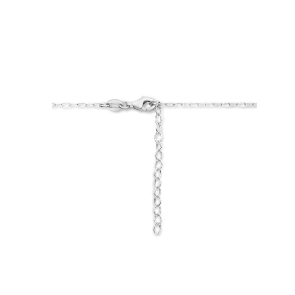collier levensboom 41 + 4 cm zilver gerhodineerd - Afbeelding 3